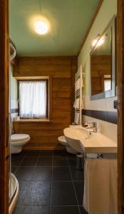 Vonios kambarys apgyvendinimo įstaigoje Albergo Gran Paradiso