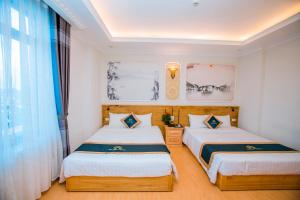 Katil atau katil-katil dalam bilik di Melissa Hotel +67 gambar
