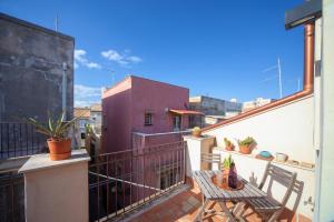 Balkón alebo terasa v ubytovaní Mercato di Ortigia Apartments