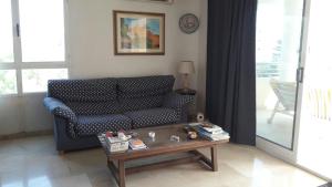 A seating area at playa mar 2