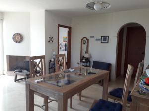 A seating area at playa mar 2