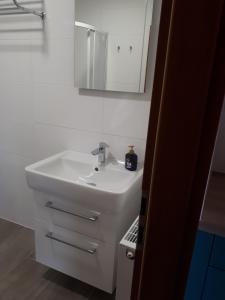 Kúpeľňa v ubytovaní Penzion Loren