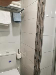 Kúpeľňa v ubytovaní Pension Santiago