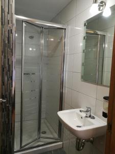 Kúpeľňa v ubytovaní Pension Santiago