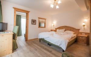 Letto o letti in una camera di Hotel Innerhofer