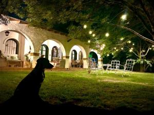 Um jardim em Casona La Chiquita