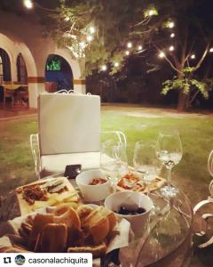 Comida in lodge ou em algum lugar perto