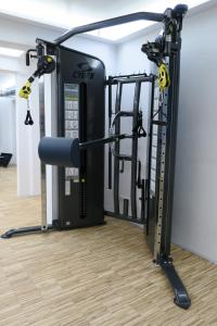 Gimnasio o instalaciones de fitness de Buch-Ein-Bett Hostel