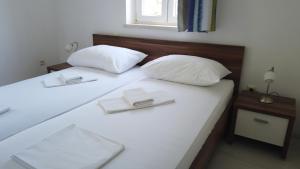 Кровать или кровати в номере Guest House Kukuljica 2