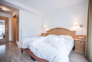 Letto o letti in una camera di Hotel Innerhofer