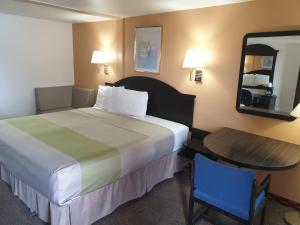Voodi või voodid majutusasutuse Split Mountain Motel toas