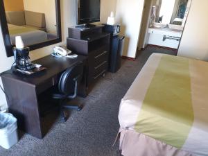 Voodi või voodid majutusasutuse Split Mountain Motel toas