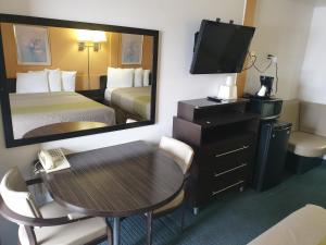 Voodi või voodid majutusasutuse Split Mountain Motel toas