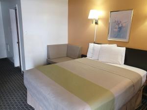 Voodi või voodid majutusasutuse Split Mountain Motel toas