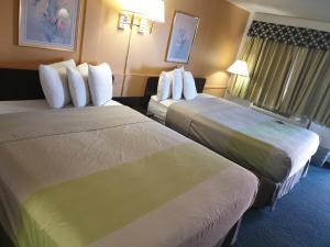 Voodi või voodid majutusasutuse Split Mountain Motel toas