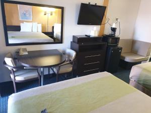 Voodi või voodid majutusasutuse Split Mountain Motel toas