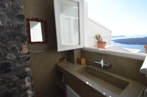 Ett badrum på Villa Fegari