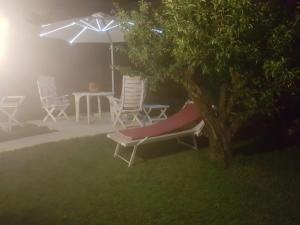 Zahrada ubytování B&B RUFHOUSE