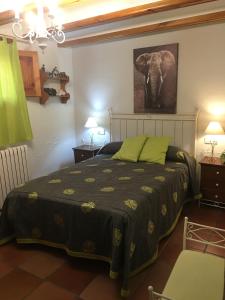 Postel nebo postele na pokoji v ubytování Casa Inés