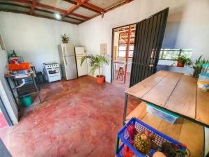 A seating area at Casa Ital-Tico, Playa Negra