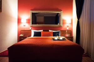 Krevet ili kreveti u jedinici u okviru objekta Art-Rustic Boutique Hotel