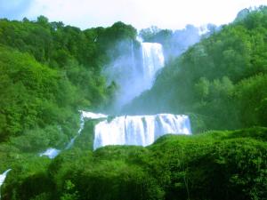 Paesaggio naturale nelle vicinanze of country house