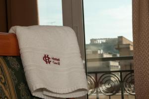 Balkón nebo terasa v ubytování Cecil Hotel