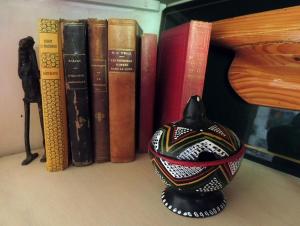 Knihovna v bed and breakfast