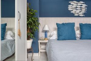 A bed or beds in a room at Vistas al Mar. Gran Terraza