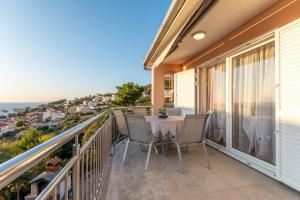 Balkón nebo terasa v ubytování Apartments Palma