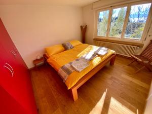 Postel nebo postele na pokoji v ubytování Otium-Oberhofen