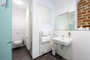 Koupelna v ubytování einzigartig - Das kleine Hotel im Wasserviertel