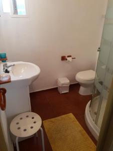 Koupelna v ubytování Casa Robion