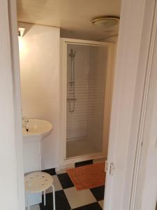 Koupelna v ubytování Casa Robion