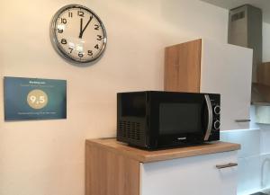 Cucina o angolo cottura di Ferienwohnung Drachennest mit Sonnenterrasse