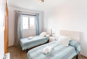 Postel nebo postele na pokoji v ubytování Chalet Can Parragó