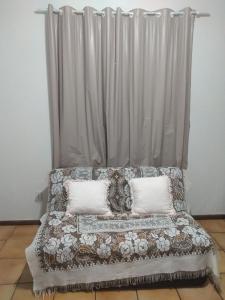 Кровать или кровати в номере Apto.Centro Floripa 04