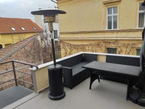 Un balcon sau o terasă la Casa Royal