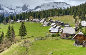 Pemandangan dari udara bagi Lake Bled Holiday Home