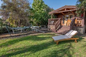 Zahrada ubytování Nof Kinneret Cabins