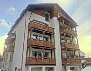 Budynek, w którym mieści się apartament
