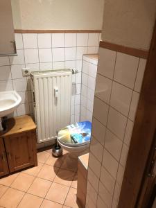 Koupelna v ubytování SAD100 - Gemütliche Monteurwohnungen in Schwandorf