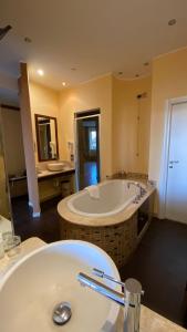 Koupelna v ubytování Vogue Hotel Arezzo