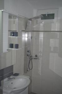 Koupelna v ubytování Villa M