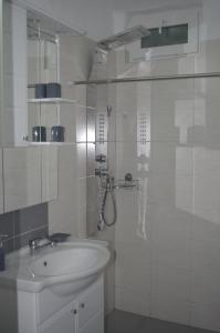 Koupelna v ubytování Villa M