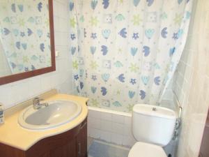 Ванная комната в Hostal Lima