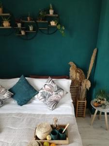 La Terrazza di Empedocle客房内的一张或多张床位