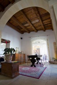 Posezení v ubytování La Via della Giudecca