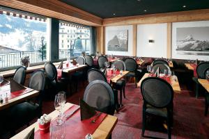 Εστιατόριο ή άλλο μέρος για φαγητό στο Hotel Central Wolter - Grindelwald