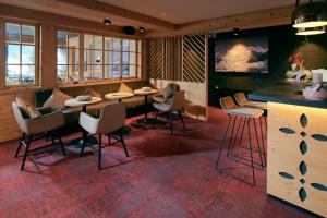 Χώρος καθιστικού στο Hotel Central Wolter - Grindelwald